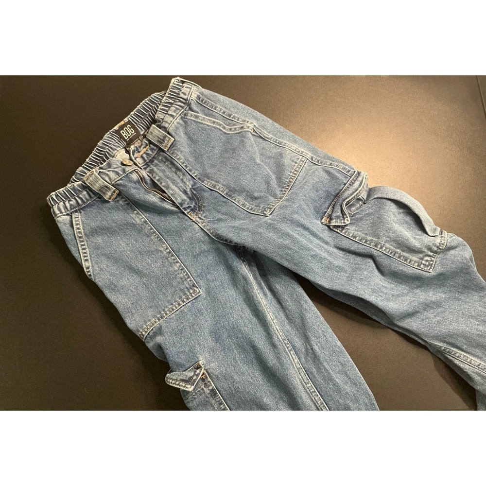 BDG Urban Outfitters Skate Jean W27 L32 Blue Denim Cargo Carpenter Pants Womens